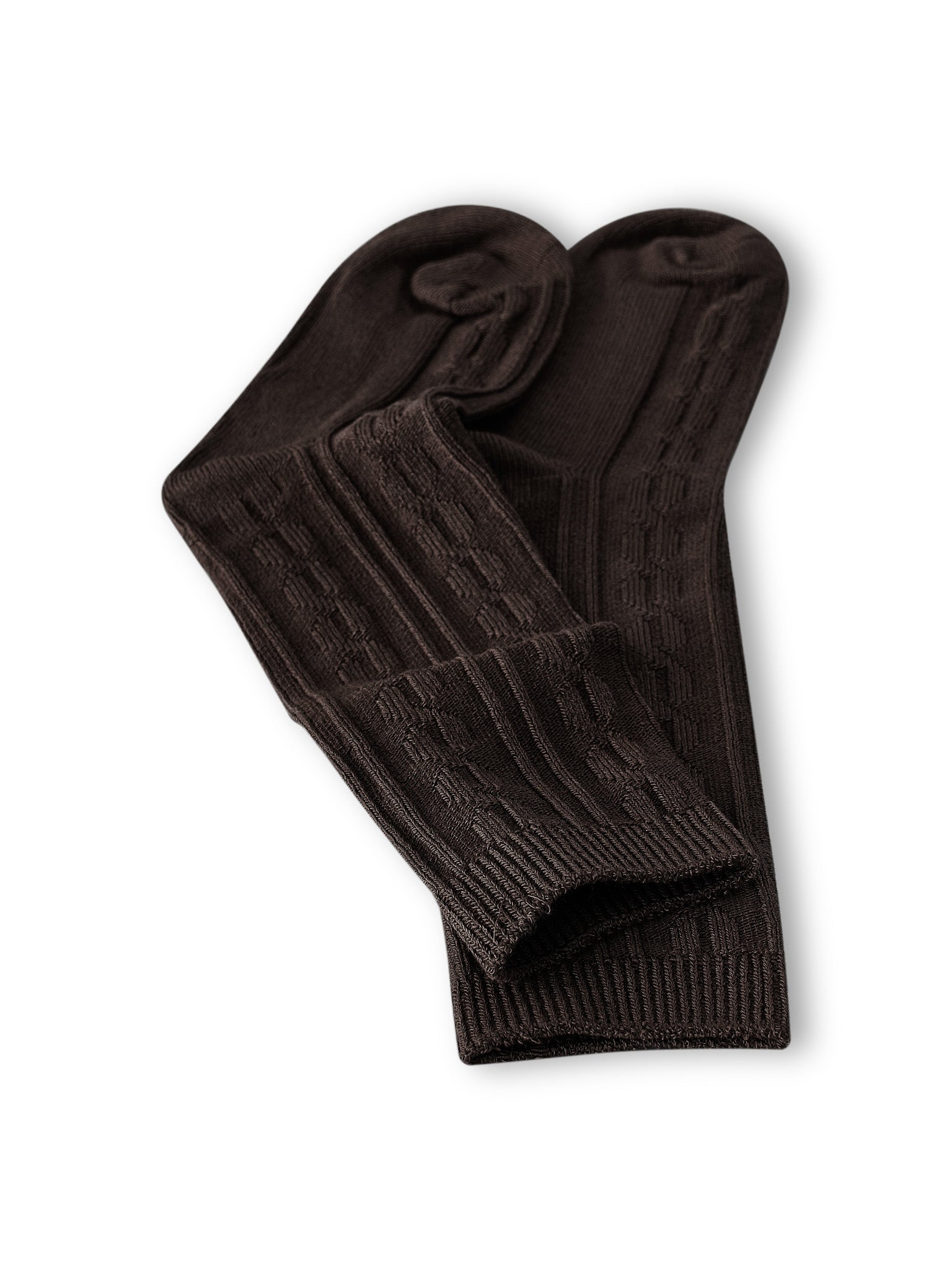 Knee High Socks in Espresso - Image 2