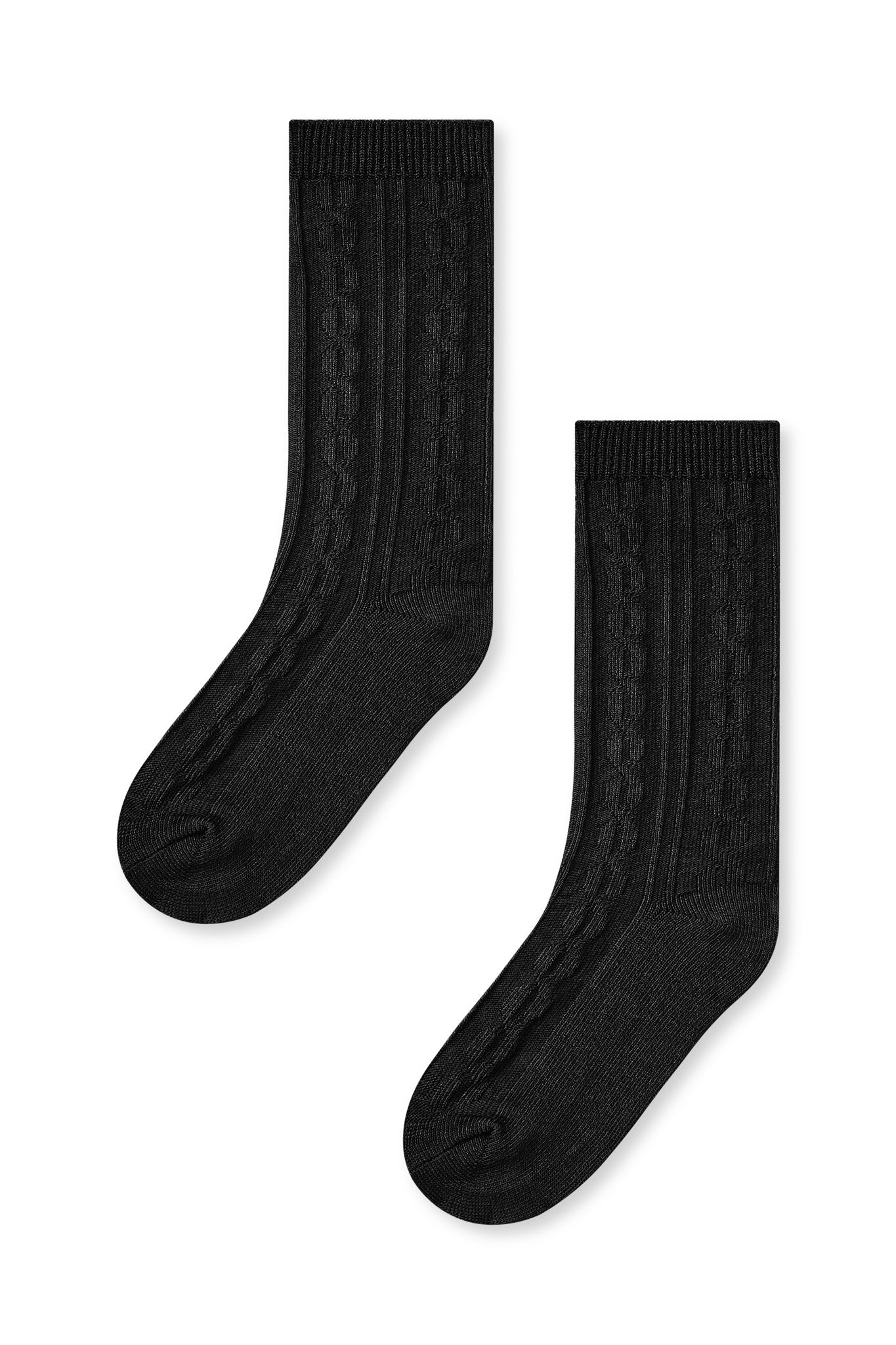 Knee High Socks in Midnight - Image 4