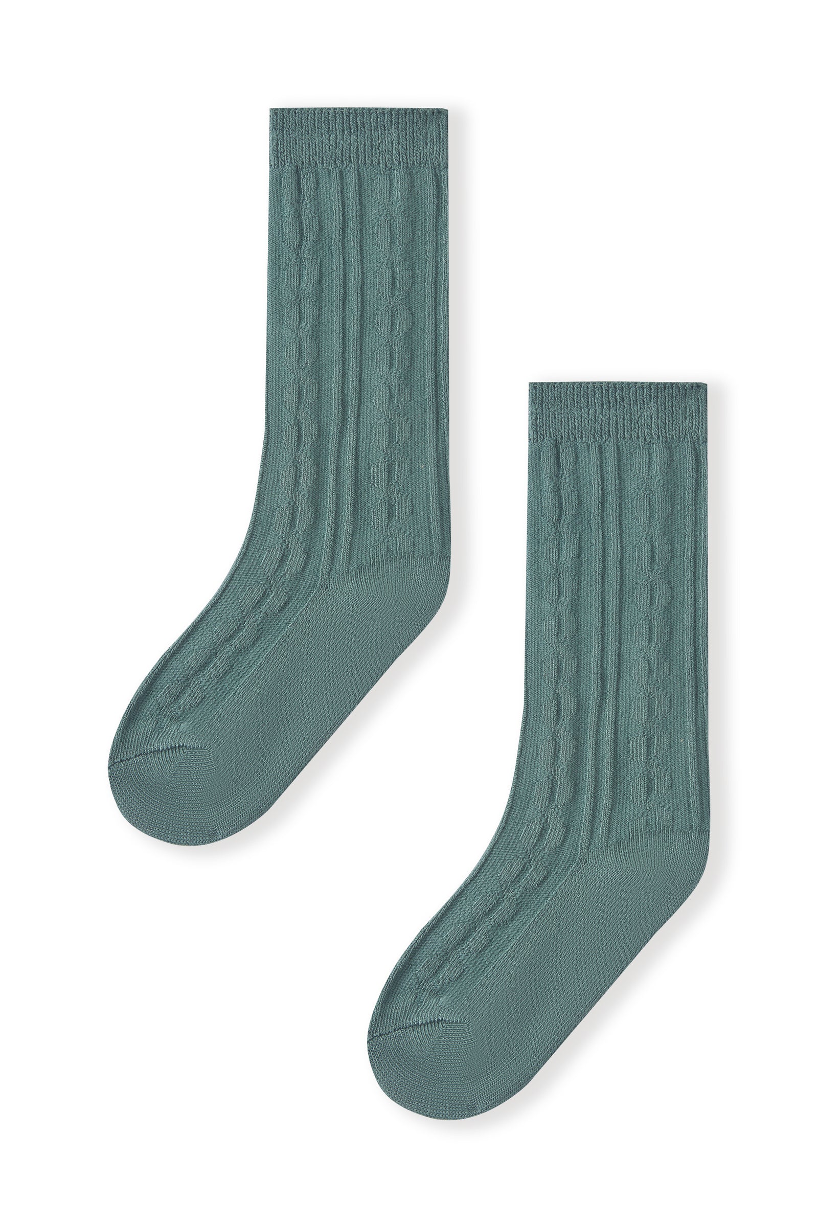 Knee High Socks in Pine - Image 4