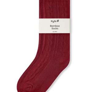 Knee High Socks in Ruby