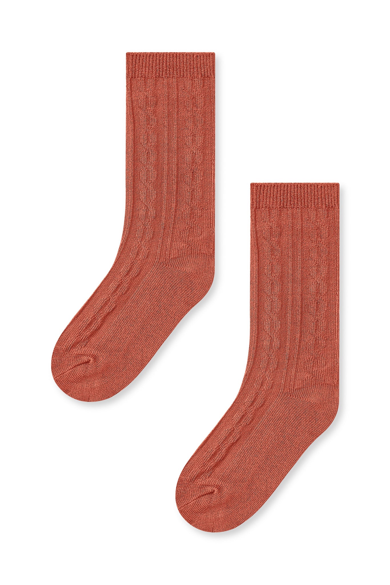 Knee High Socks in Sienna - Image 4