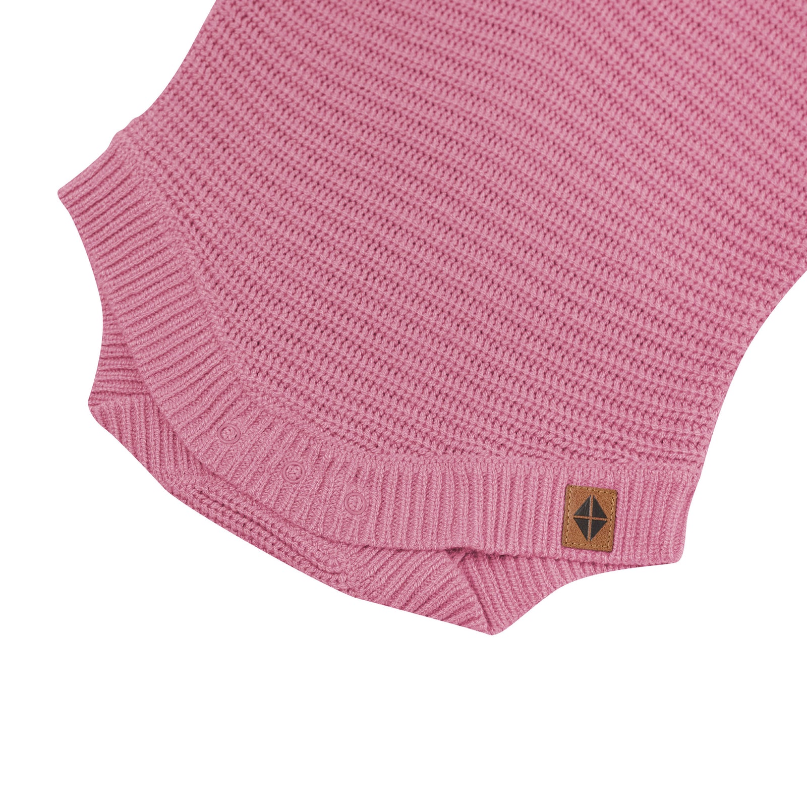 Chunky Knit Romper in Apple Blossom - Image 6