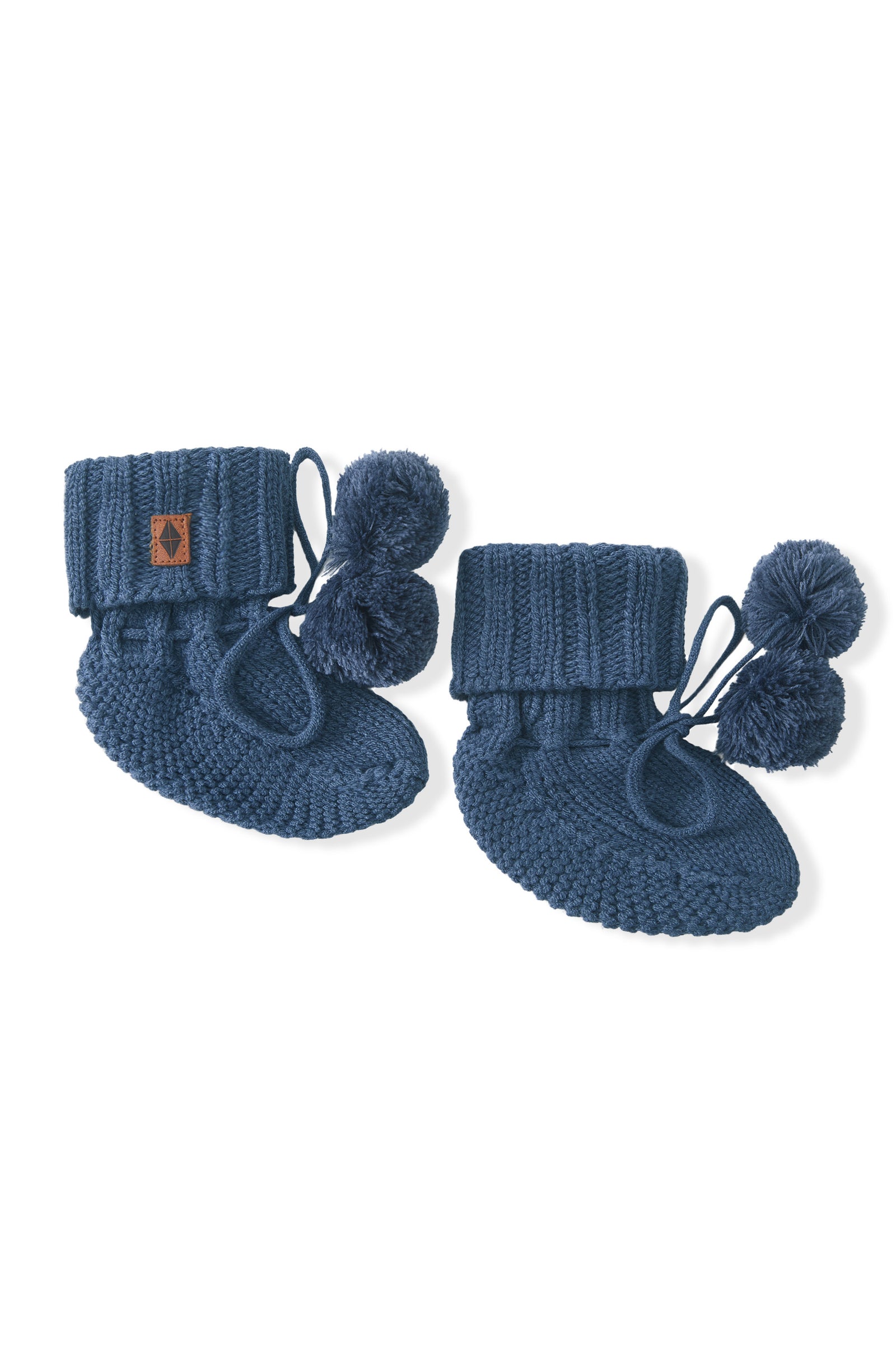 Knit Booties in Oxford - Image 2