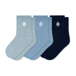 Crew Socks Combo 3-Pack in Cool