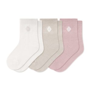 Crew Socks Combo 3-Pack in Pastel