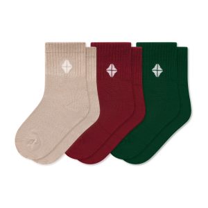 Crew Socks Combo 3-Pack in Holiday