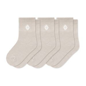 Crew Socks Combo 3-Pack in Oat