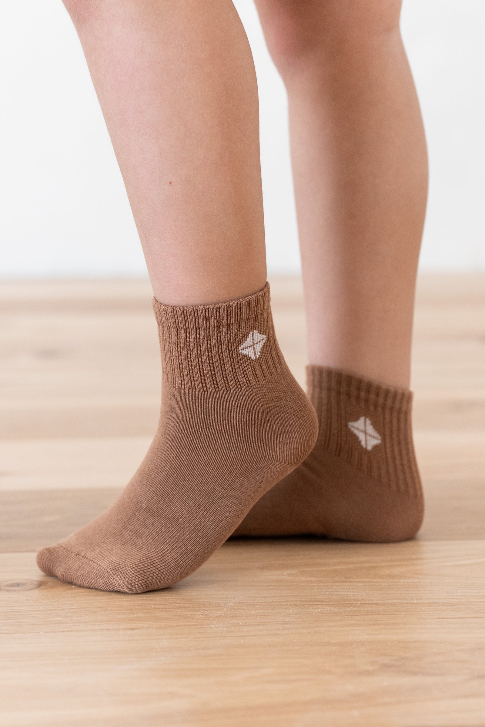 Crew Socks Combo 3-Pack in Cafe - Image 3