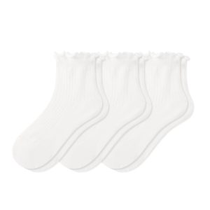 Ruffle Socks Combo 3-Pack in Cloud
