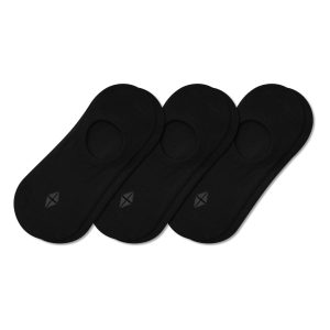 Women's No Show Socks 3-Pack in Midnight