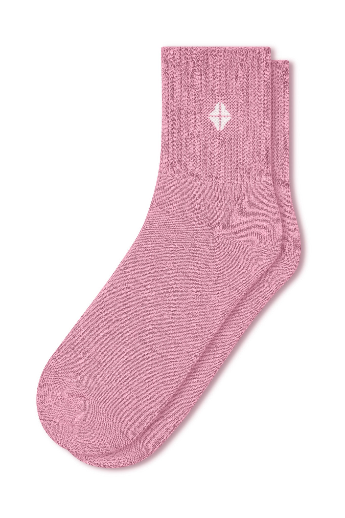 Adult Crew Socks in Apple Blossom - Image 2