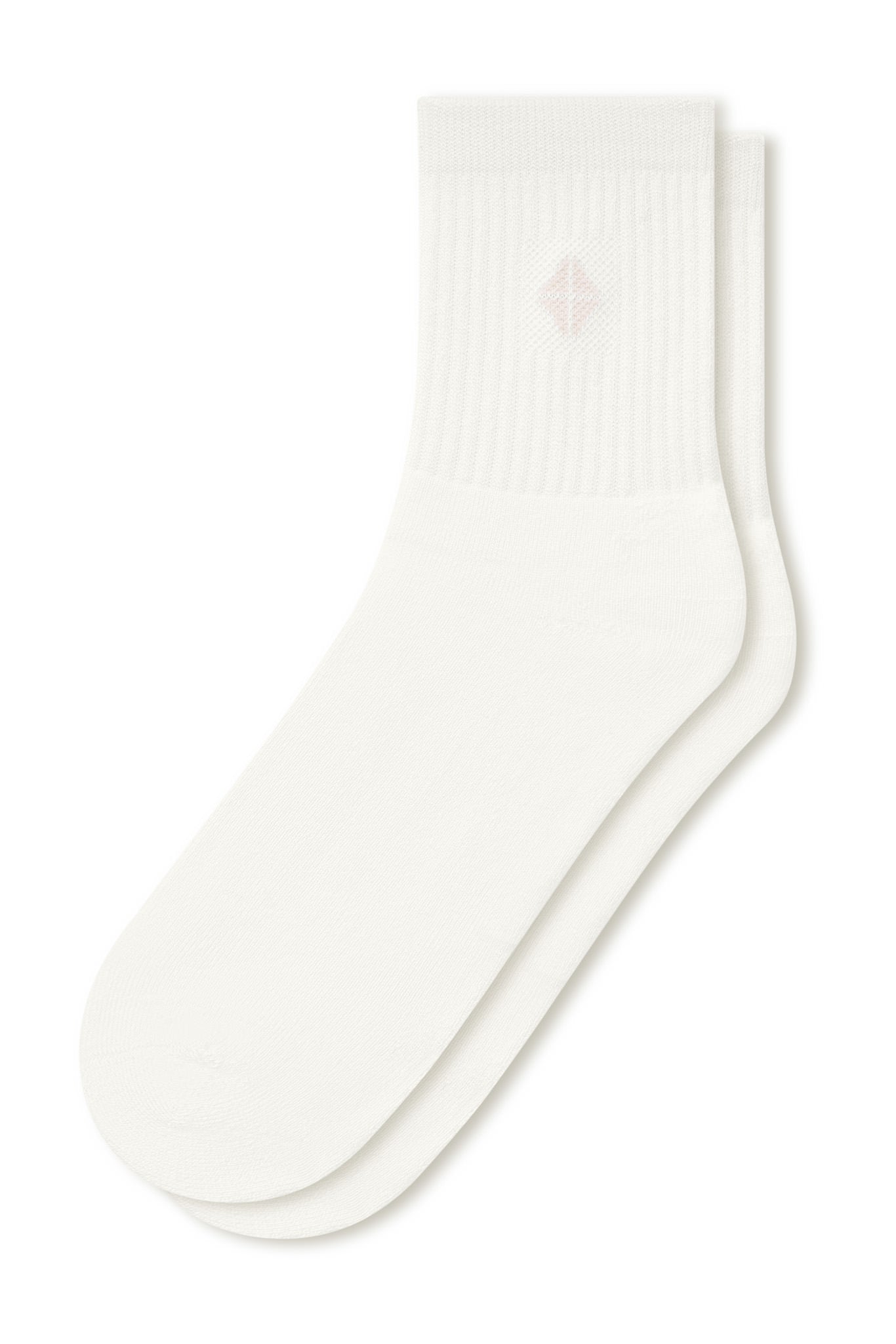 Adult Crew Socks in Cloud - Image 2