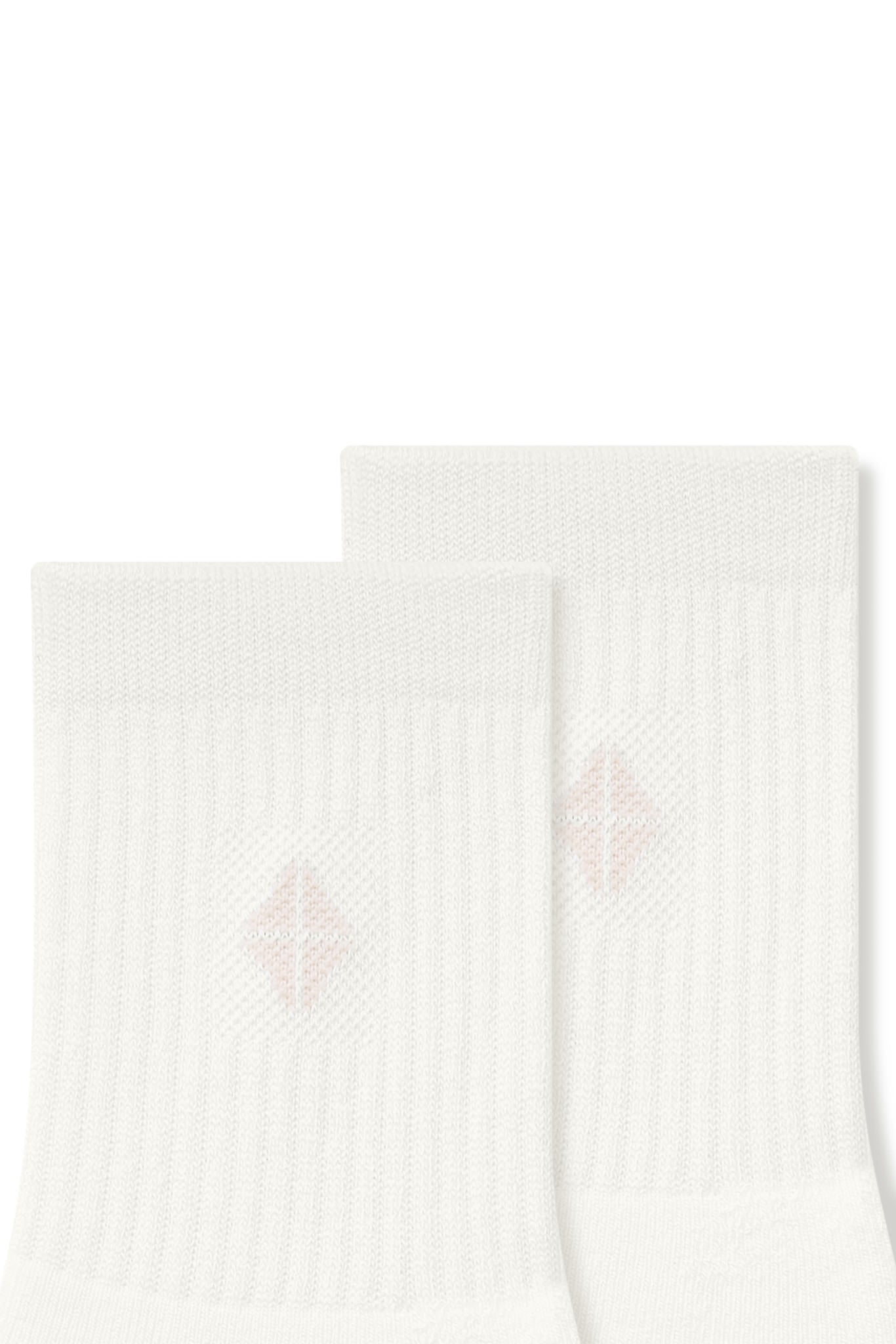 Adult Crew Socks in Cloud - Image 7