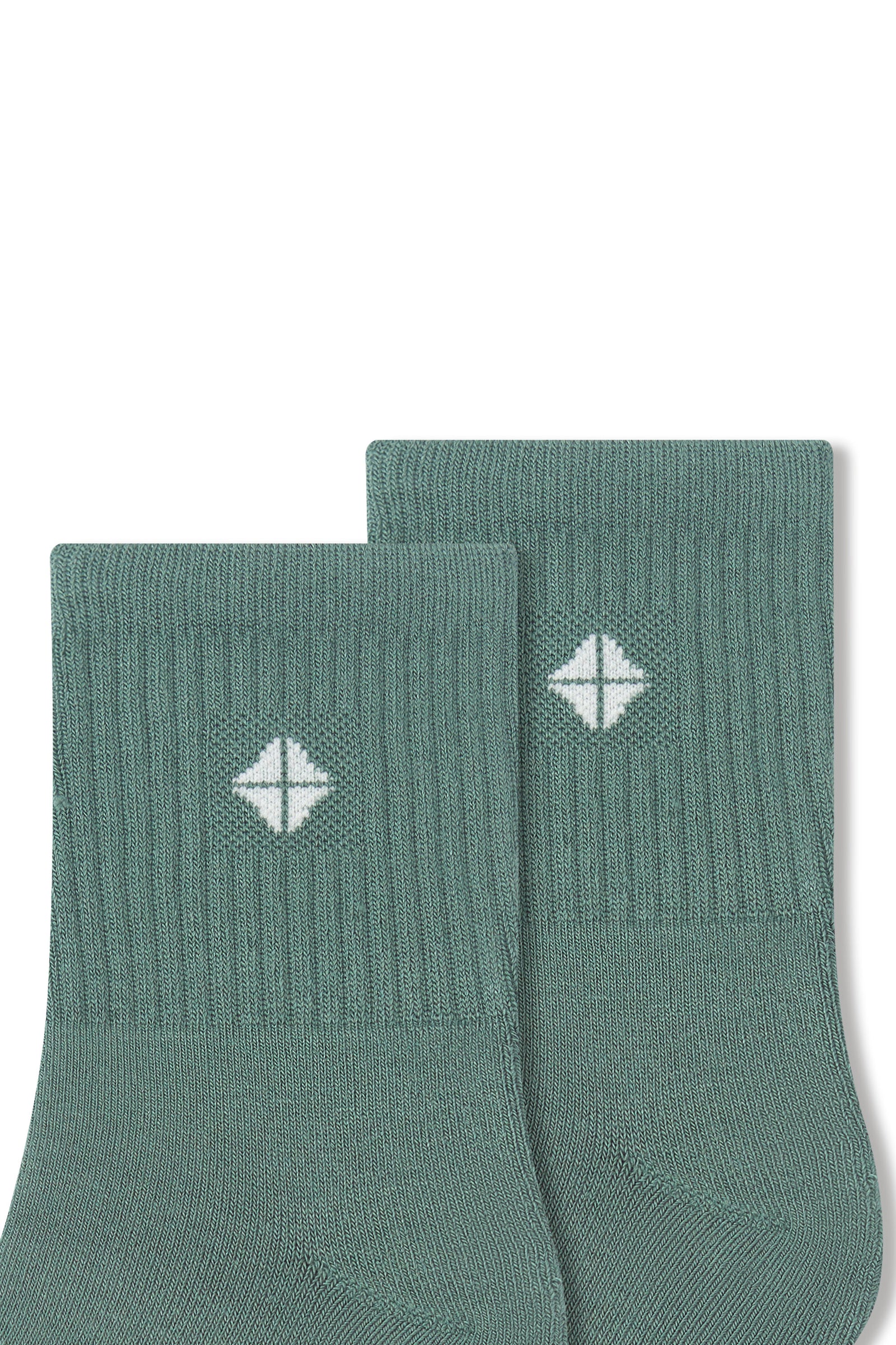 Adult Crew Socks in Pine - Image 5