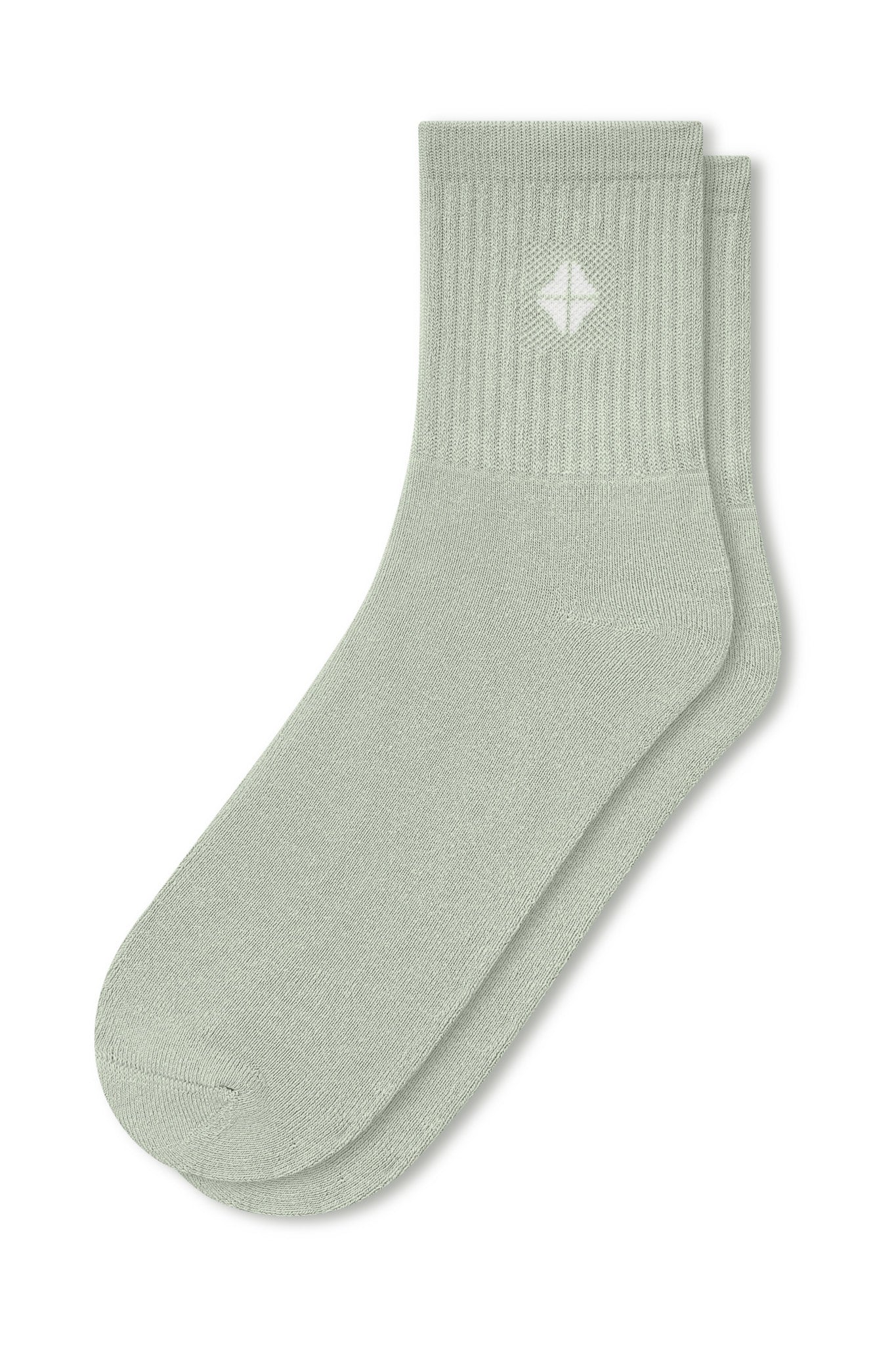 Adult Crew Socks in Thyme - Image 2