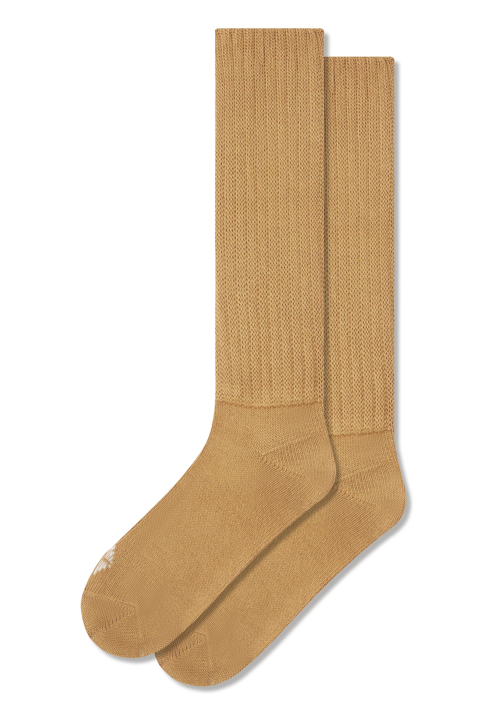 Adult Scrunch Socks in Ochre - Image 2