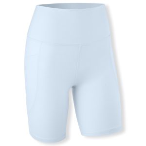 Bamboo Flex High Rise Biker Short in Breeze