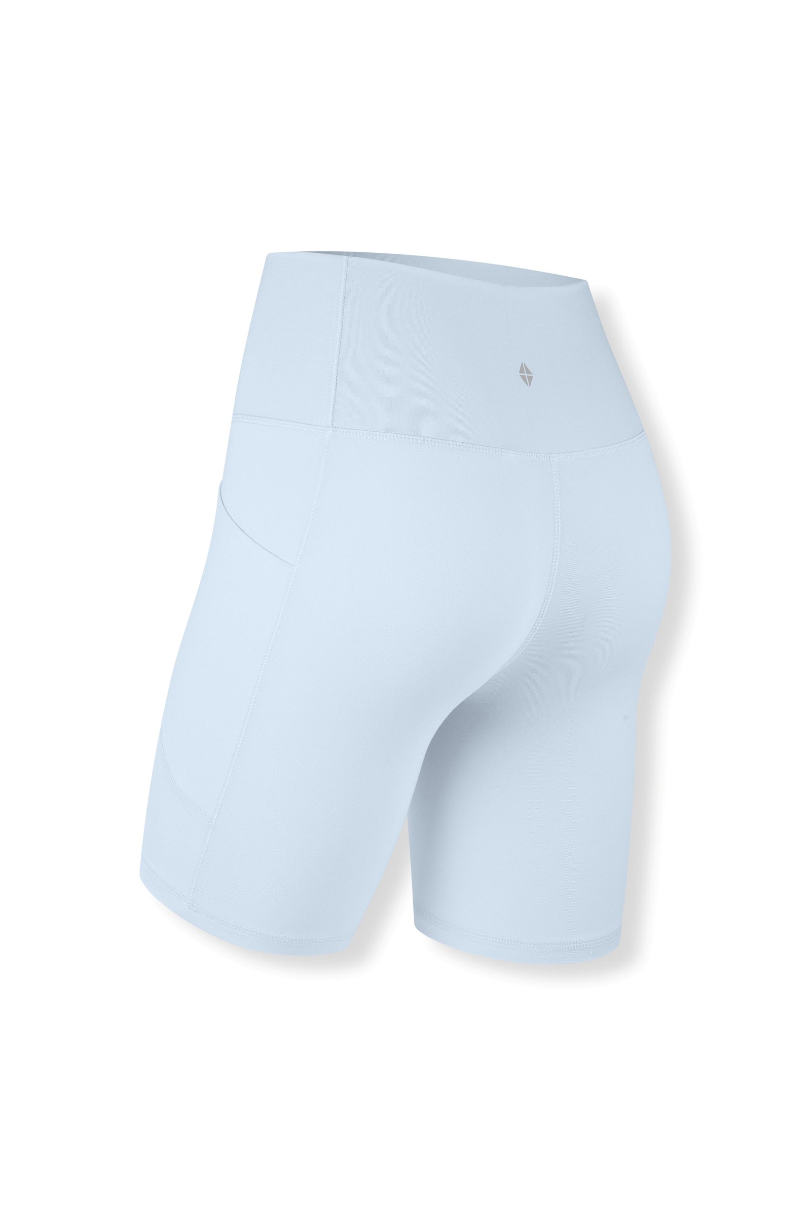 Bamboo Flex High Rise Biker Short in Breeze - Image 3