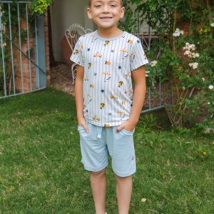 Toddler Basic Tee in Amalfi Coast