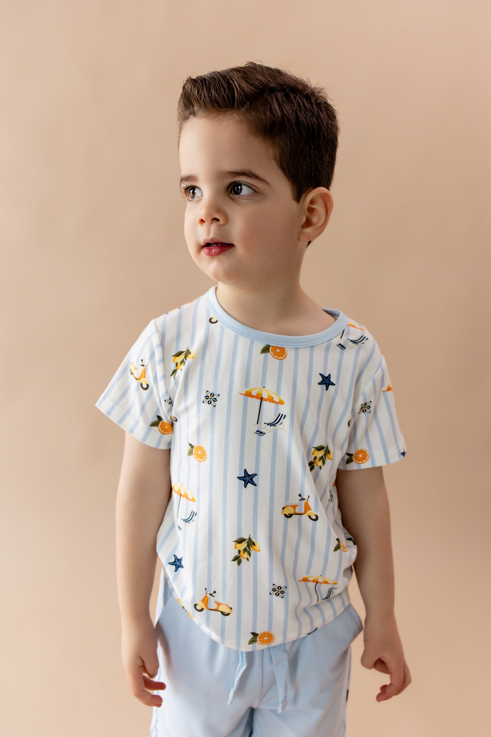 Toddler Basic Tee in Amalfi Coast - Image 5