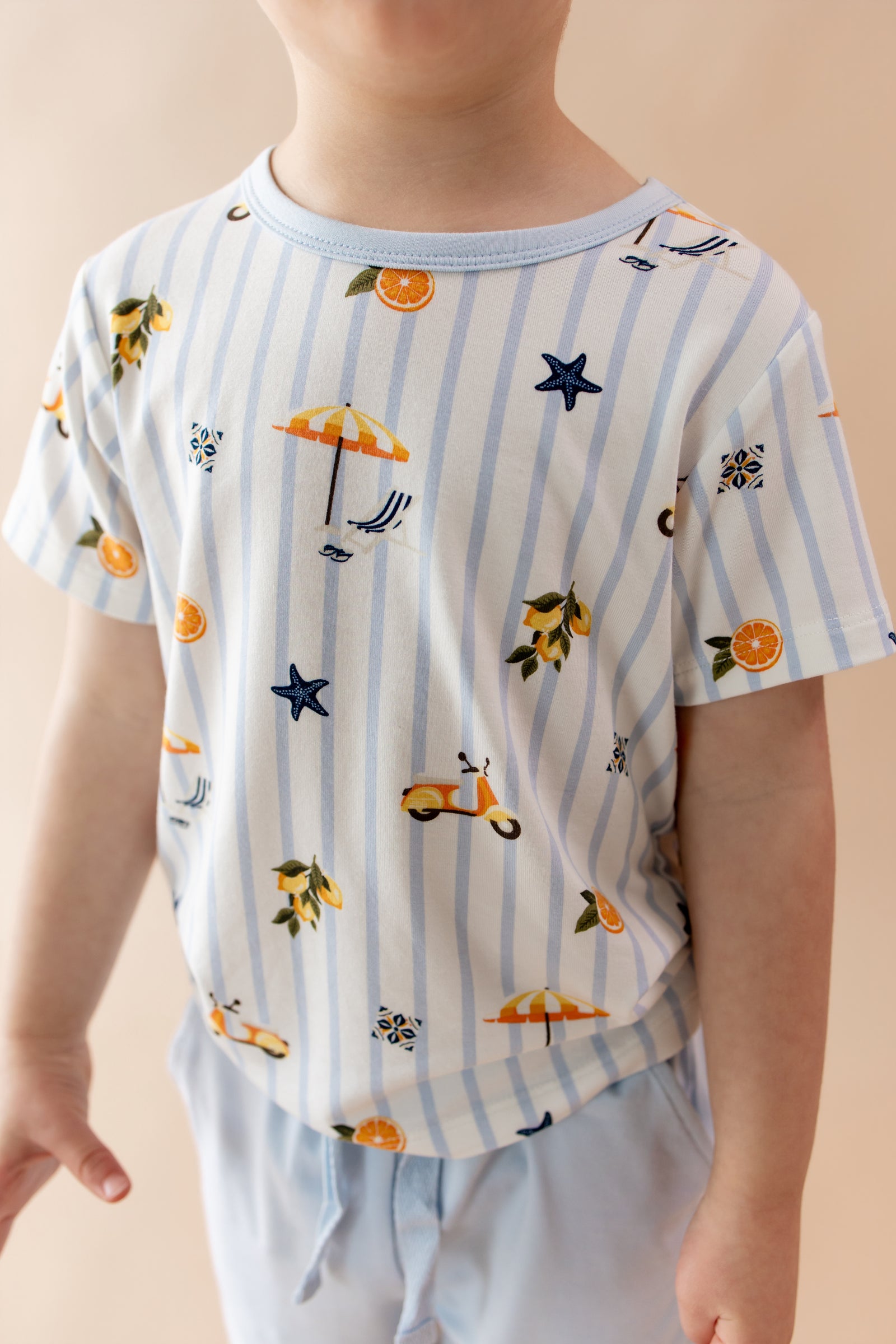Toddler Basic Tee in Amalfi Coast - Image 4