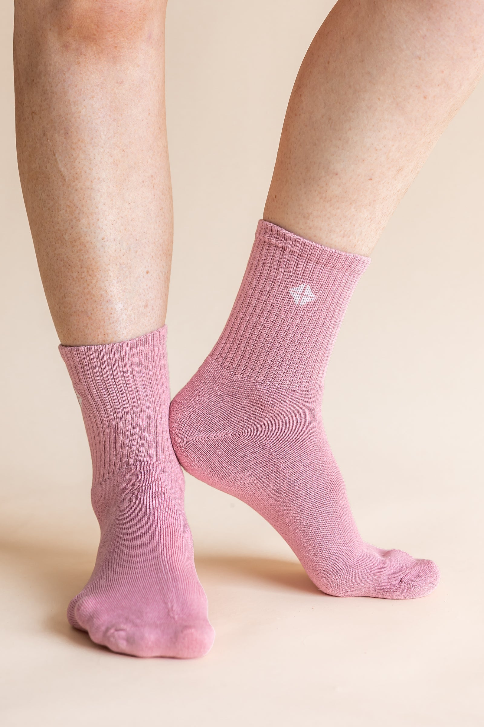 Adult Crew Socks in Apple Blossom - Image 3