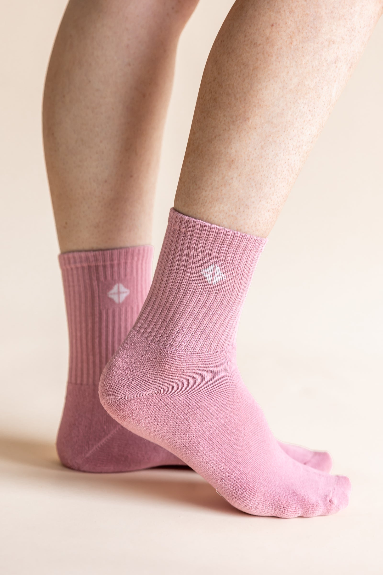 Adult Crew Socks in Apple Blossom - Image 4