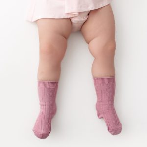Knee High Socks in Apple Blossom