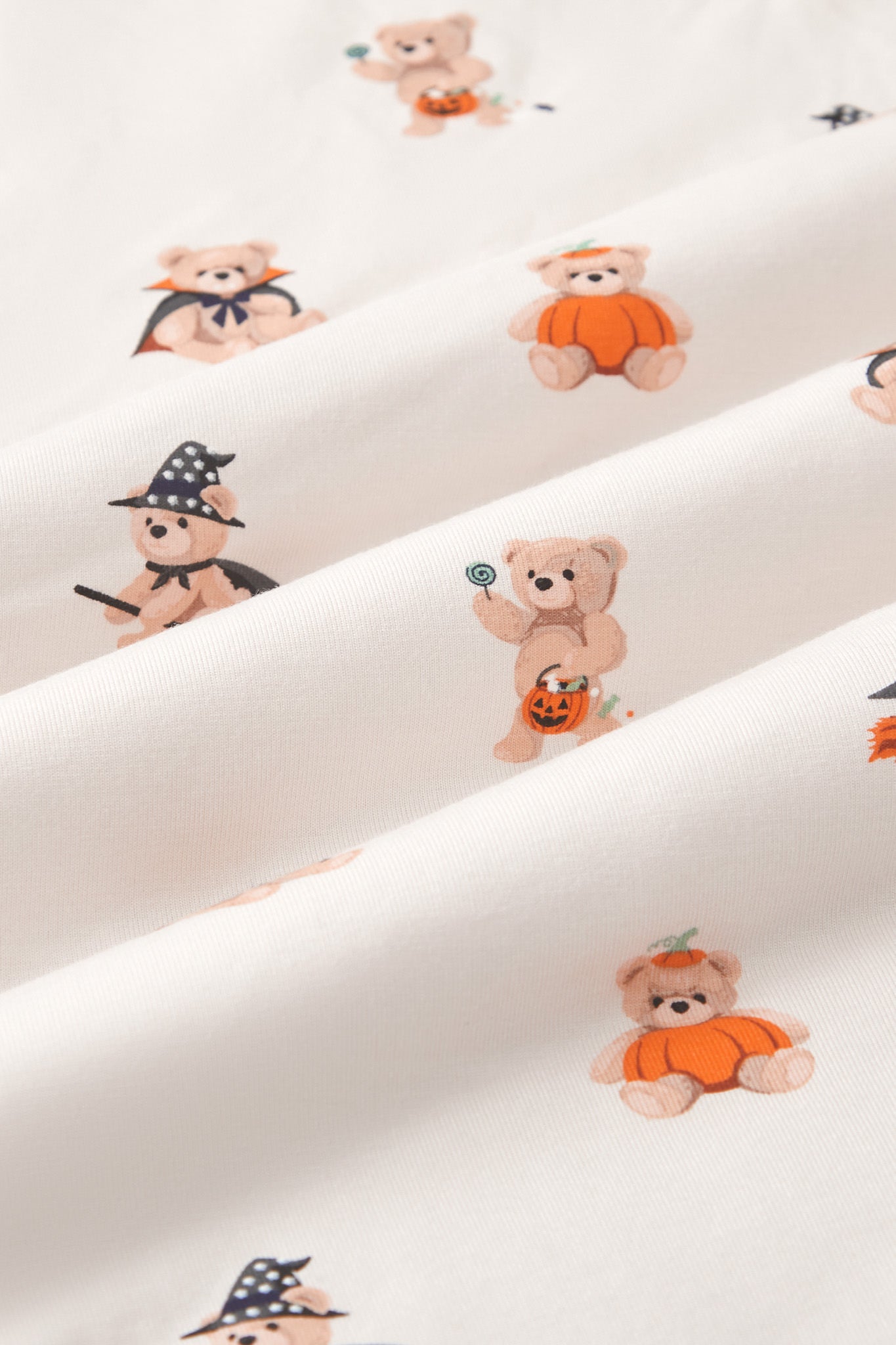Toddler Basic Tee in Halloween Teddy - Image 4