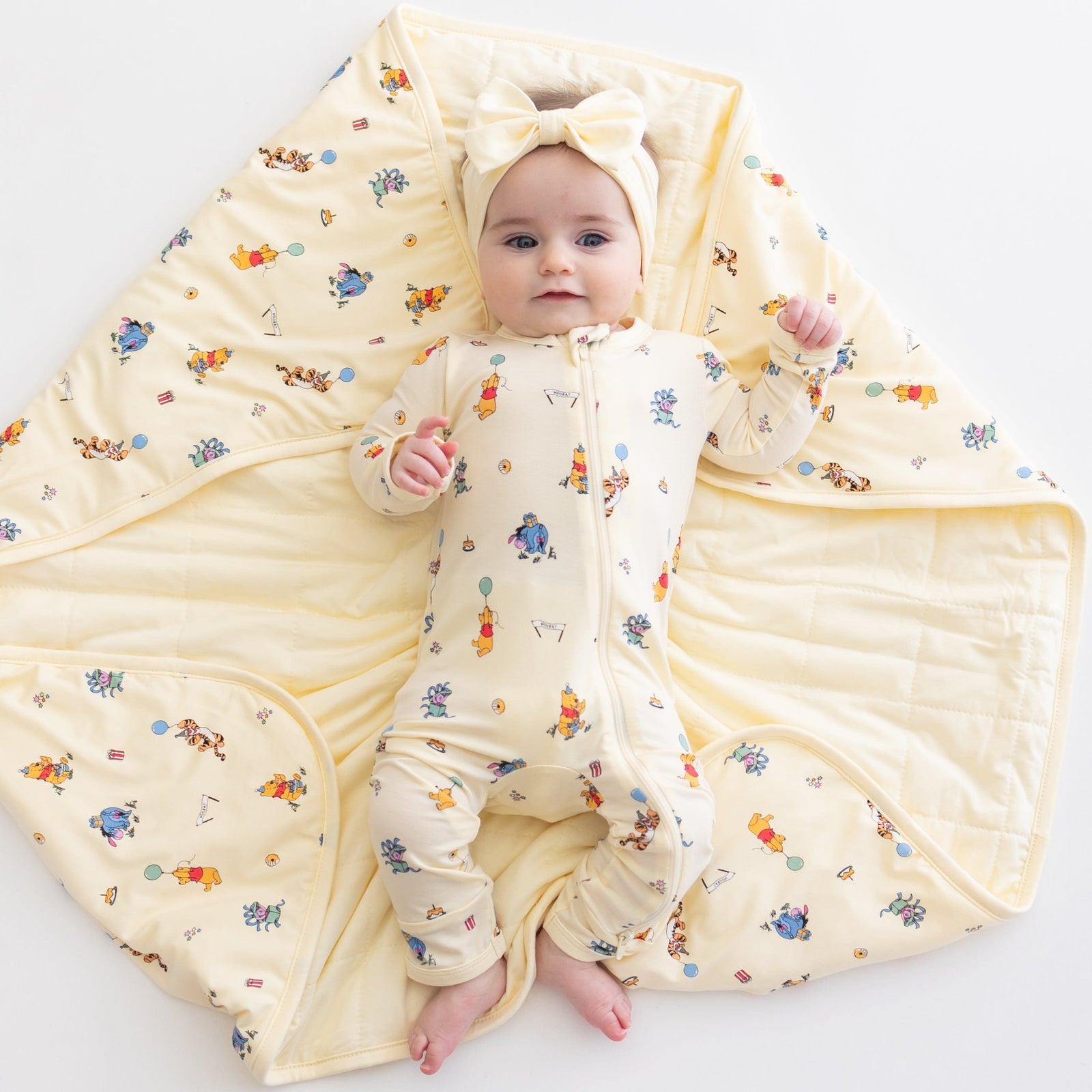 Baby Blanket in Winnie the Pooh Celebration 1.0 - Image 3