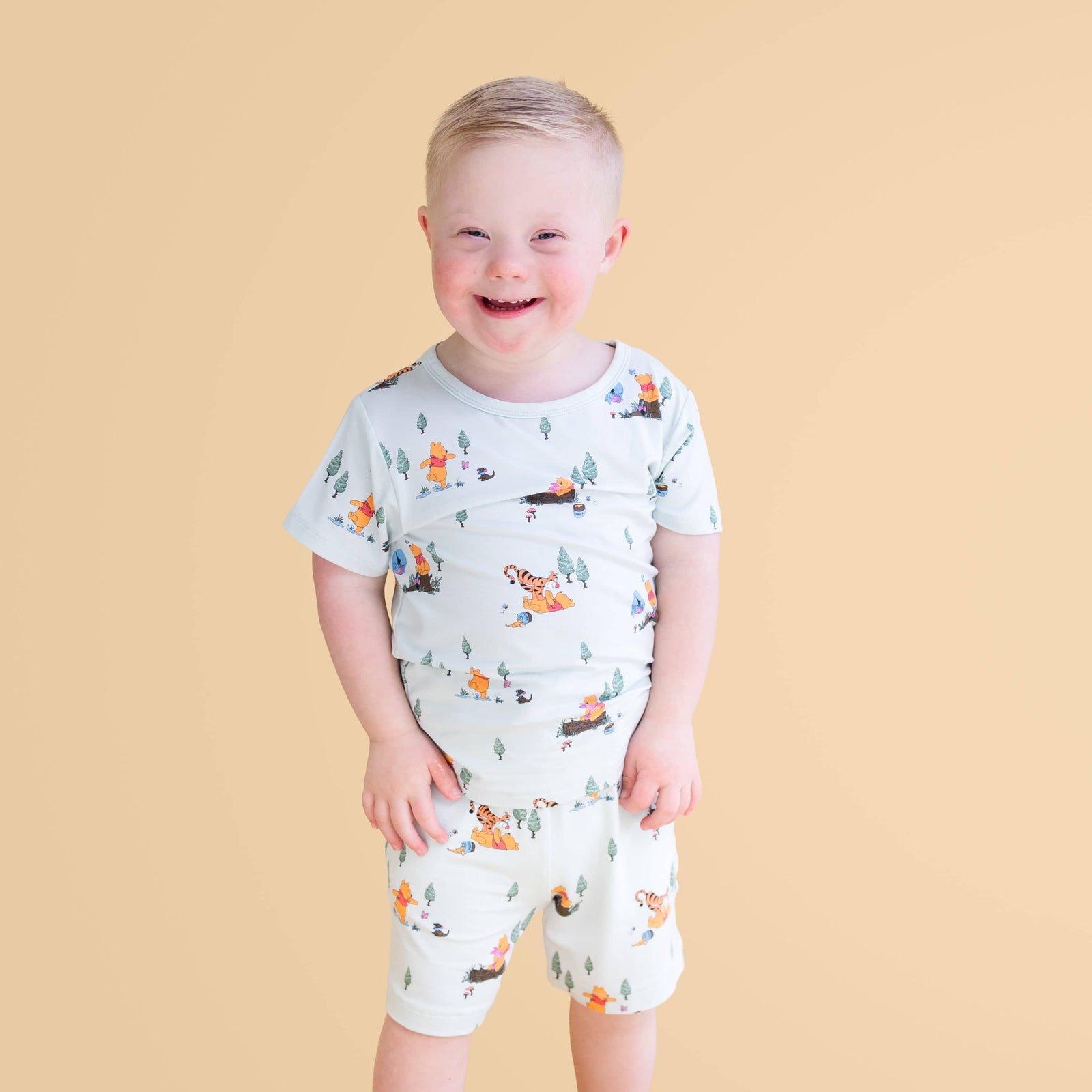 Toddler Basic Tee in Winnie the Pooh Hundred Acre Wood - Image 4
