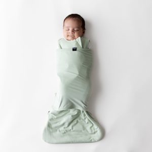 Sleep Bag Swaddler in Basil 1.0