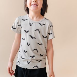 Toddler Basic Tee in Bats