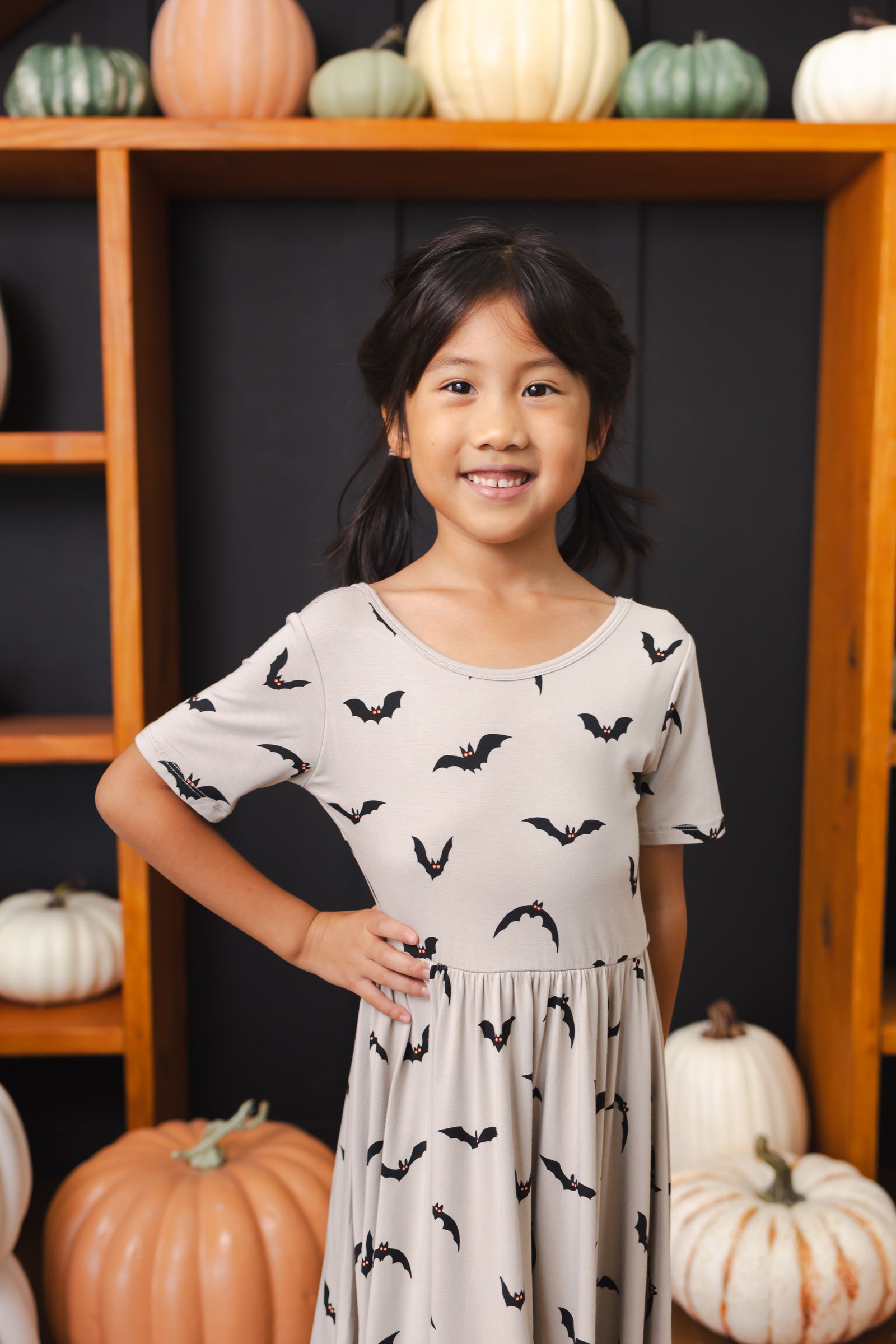 Twirl Dress in Bats - Image 3