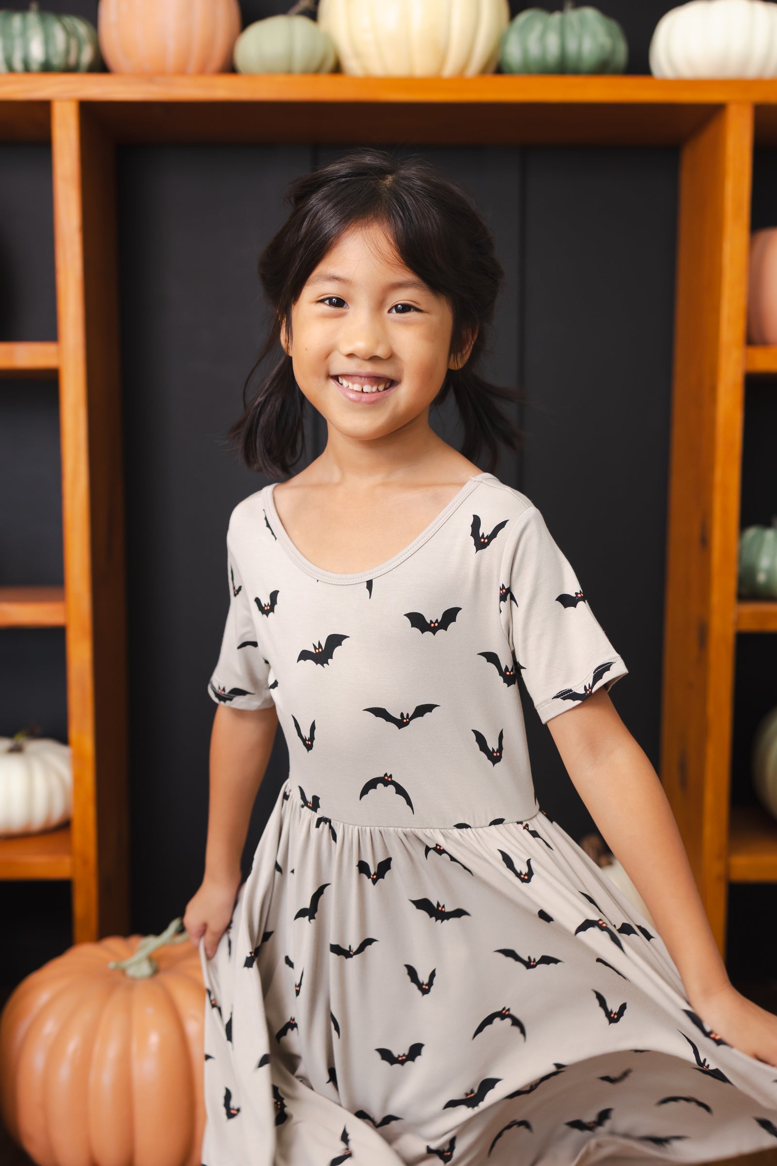 Twirl Dress in Bats - Image 4