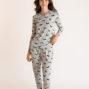 Women's Jogger Pajama Set in Bats