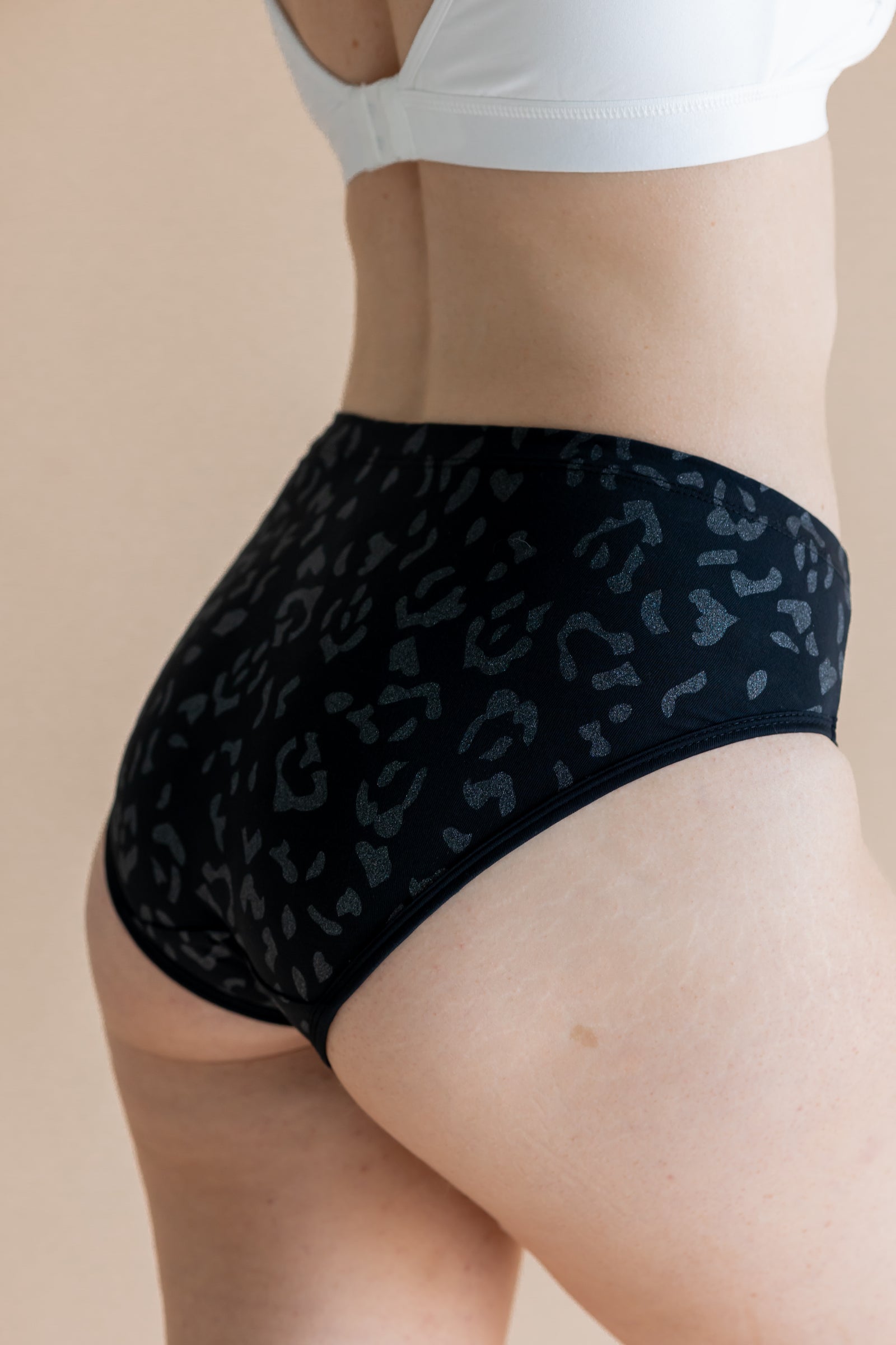 Women’s Underwear in Midnight Leopard - Image 2