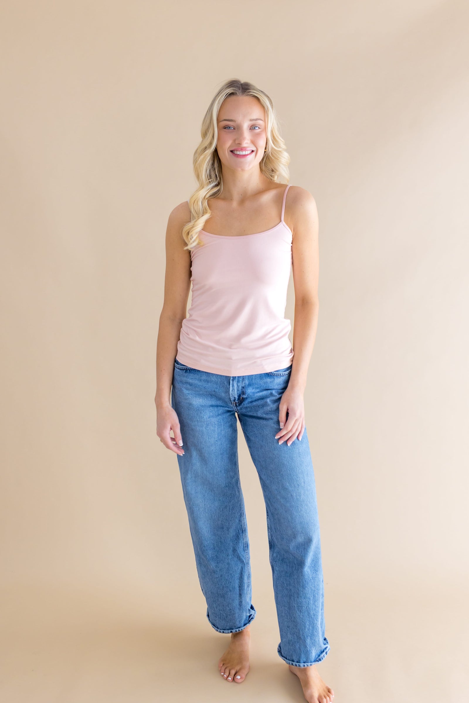Women’s Camisole in Blush - Image 3
