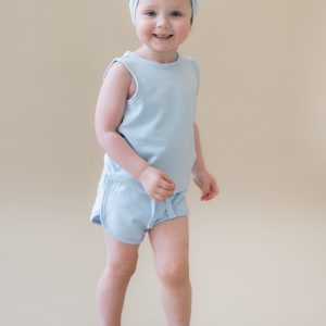 Tank Jogger Set in Breeze