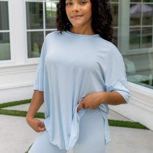 Women’s Biker Short Set in Breeze