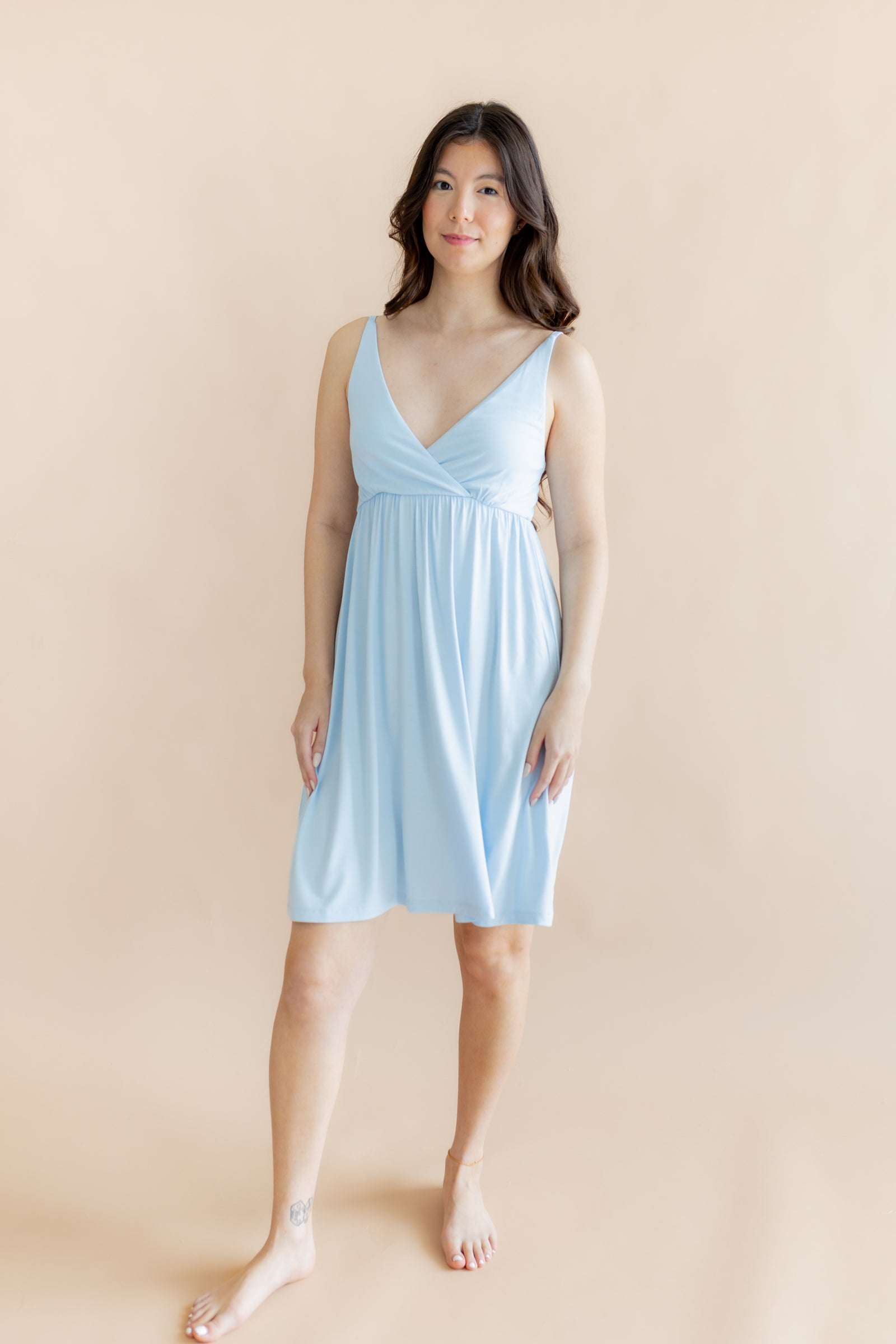 Women's Nightgown in Breeze - Image 4