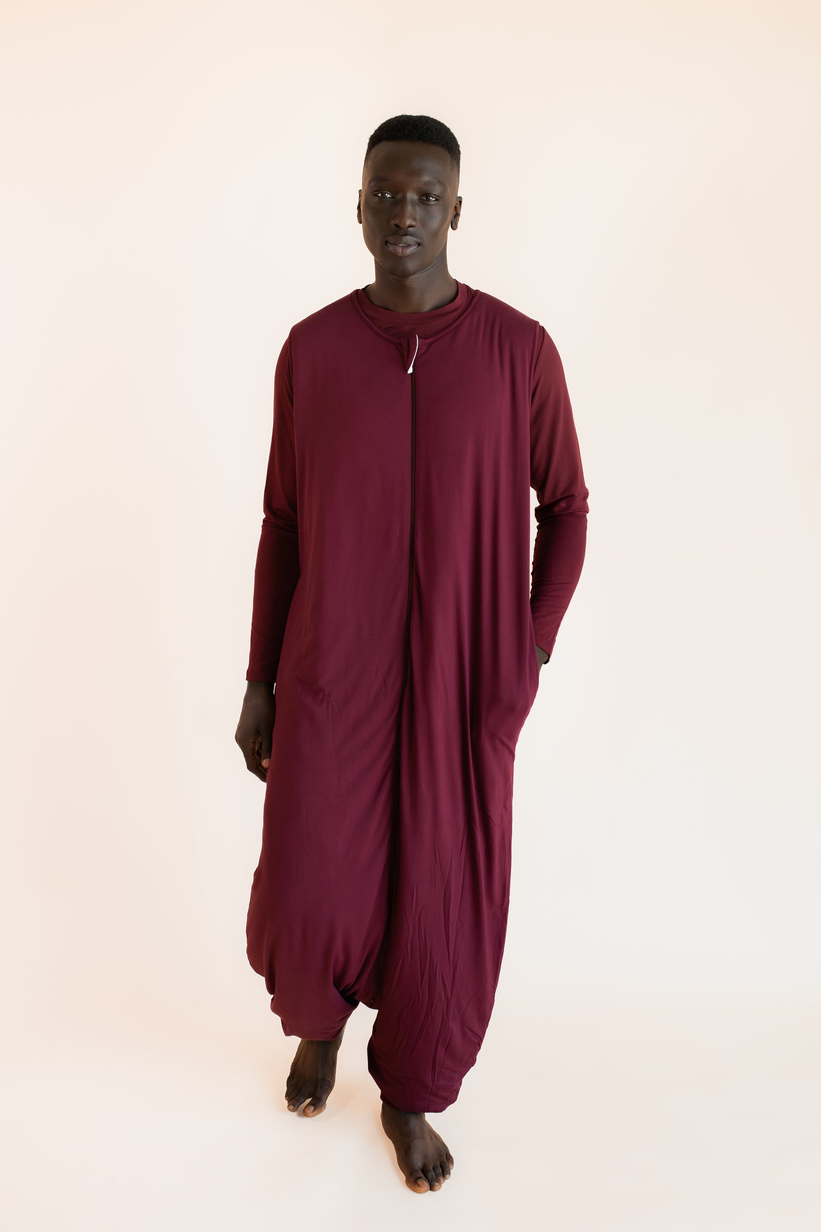 Adult Sleep Bag Walker in Burgundy - Image 3