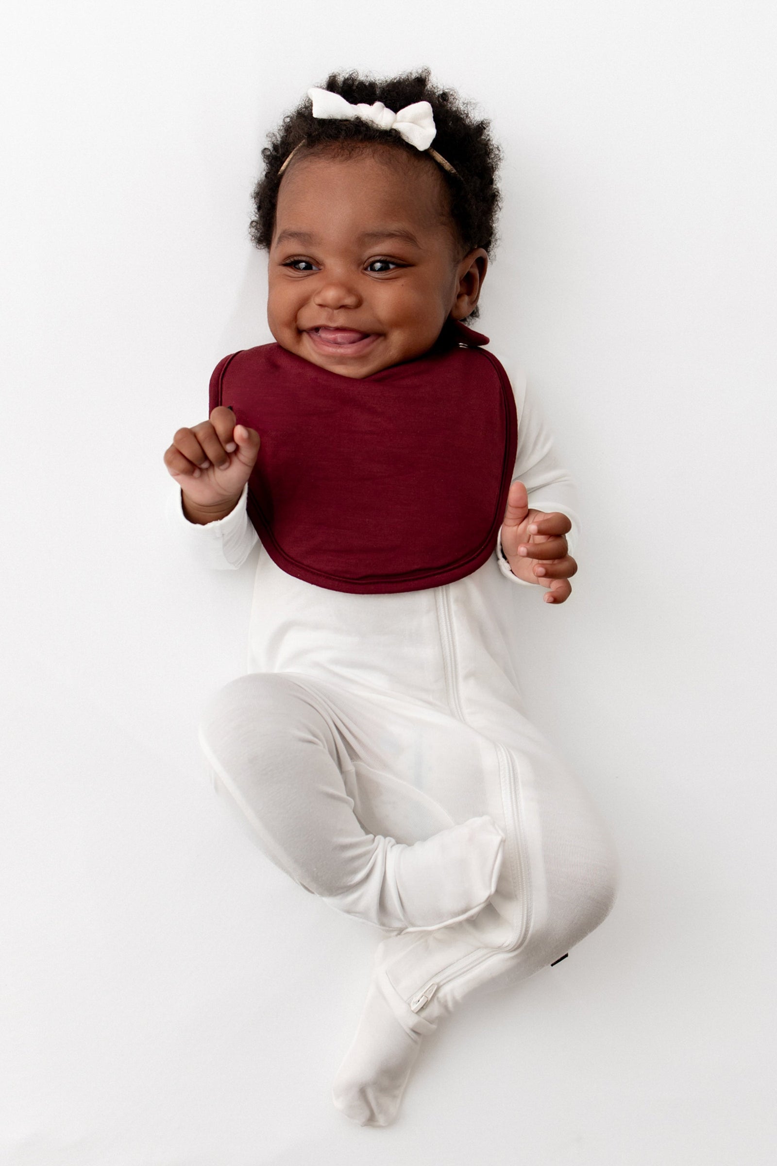 Cushy Bib in Burgundy - Image 3