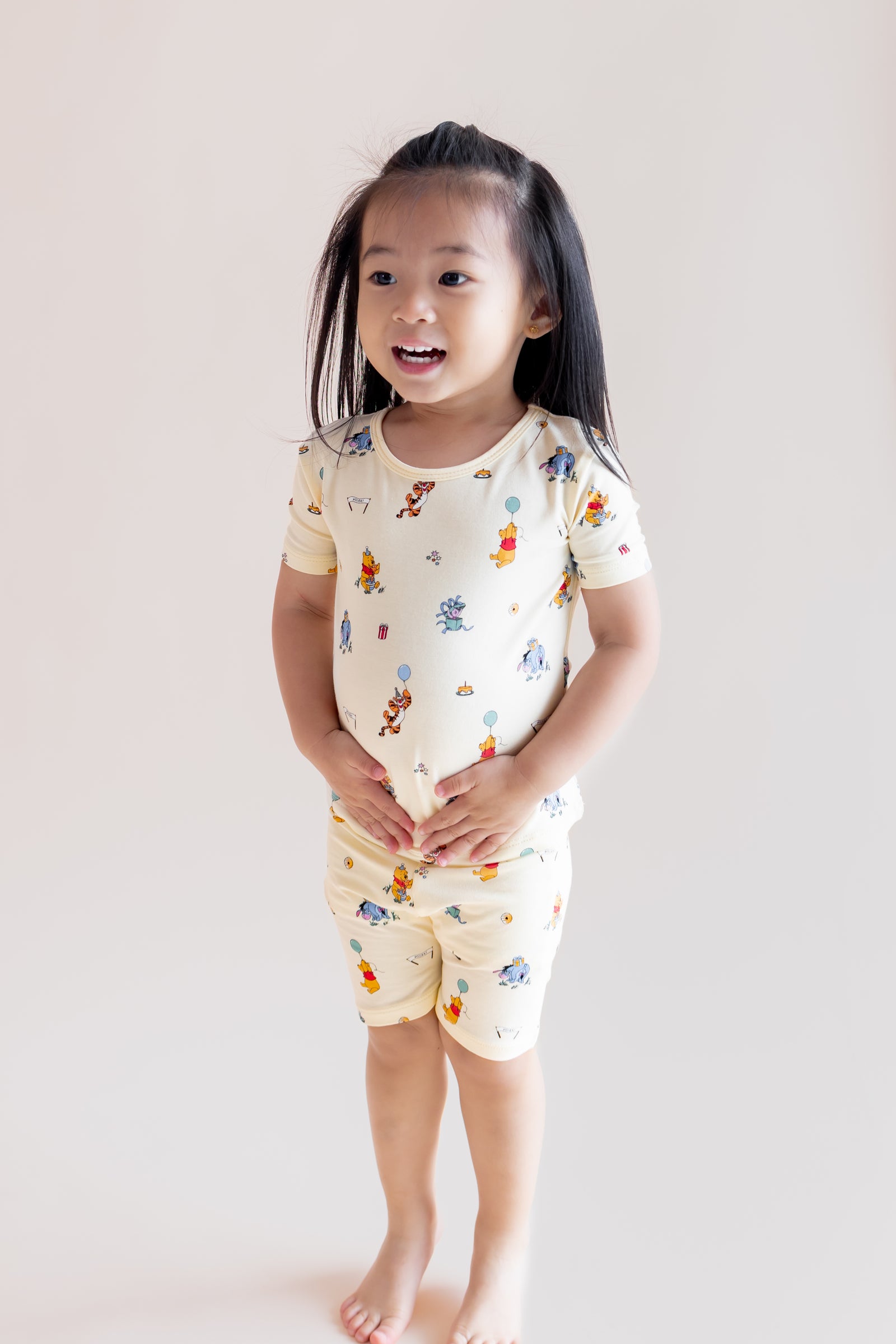 Short Sleeve Pajamas in Winnie the Pooh Celebration - Image 6