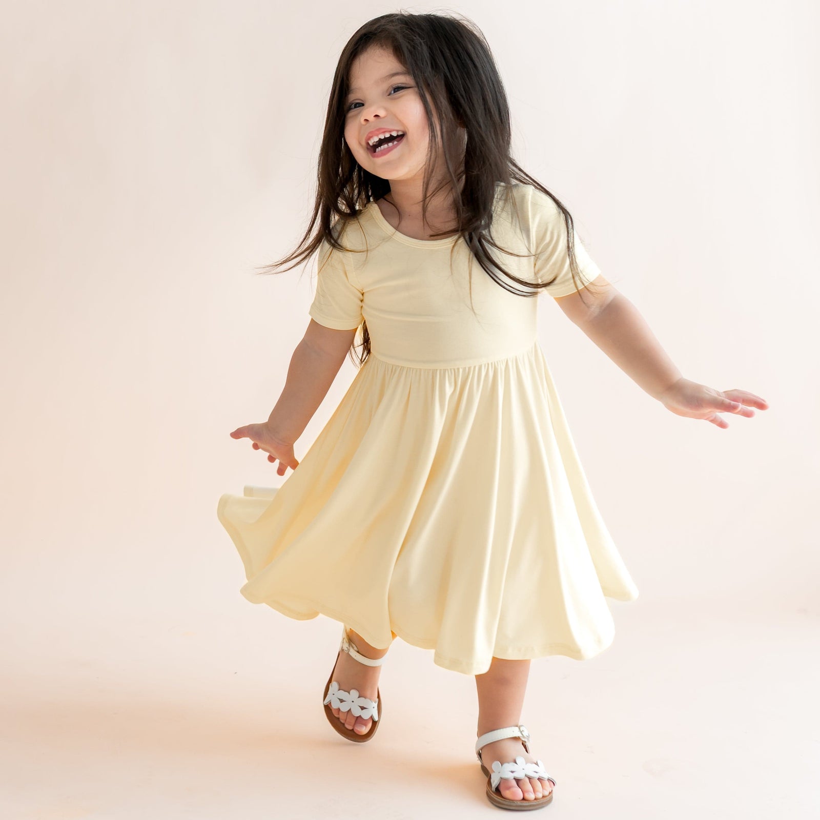 Twirl Dress in Chamomile - Image 4