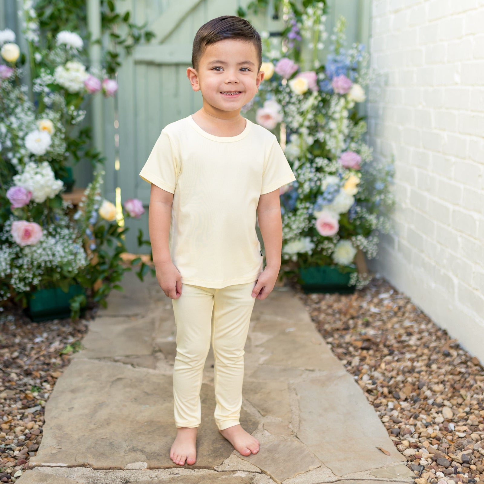 Toddler Leggings in Chamomile - Image 3