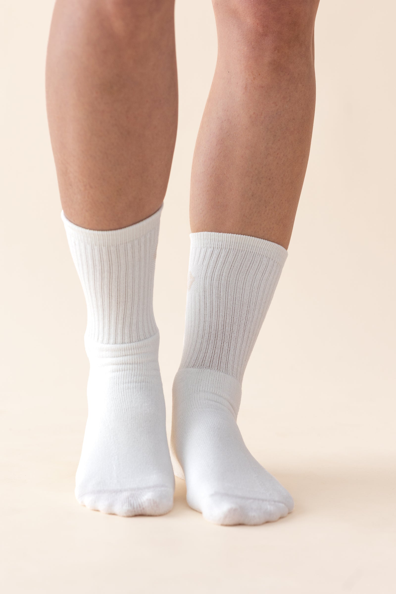 Adult Crew Socks in Cloud - Image 6