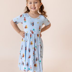 Twirl Dress in Curious George