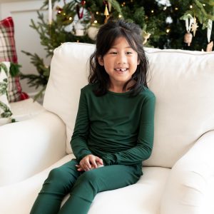 Long Sleeve Pajamas in Cypress