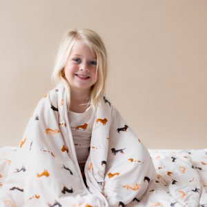 Toddler Blanket in Dachshund 1.0